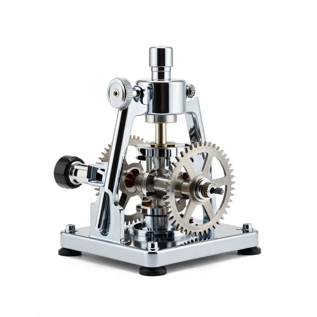 Mechanical device isolated on a white background