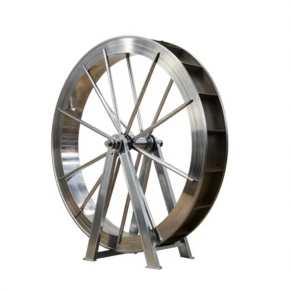 Millwheel isolated on a white background