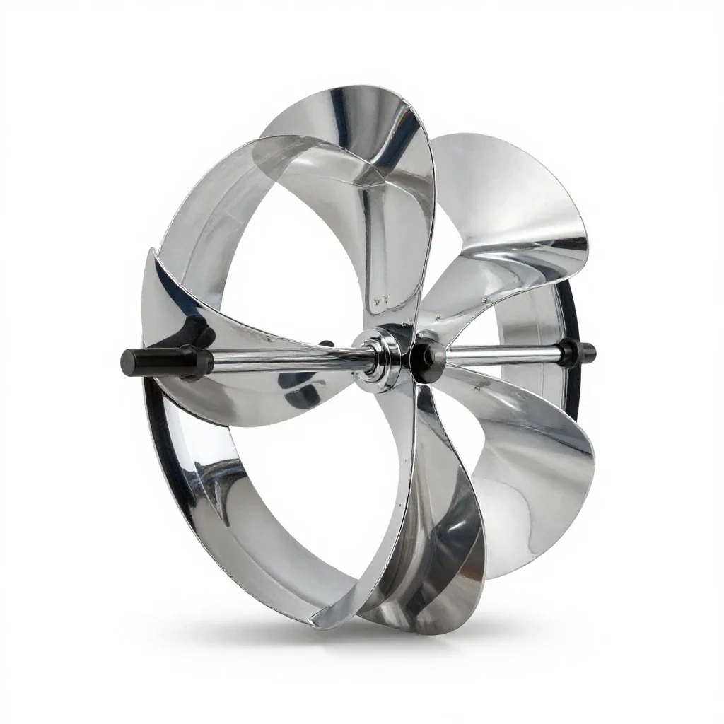 Paddlewheel isolated on a white background