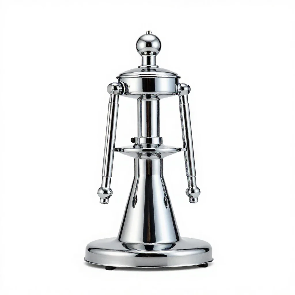 Perpetual motion machine isolated on a white background