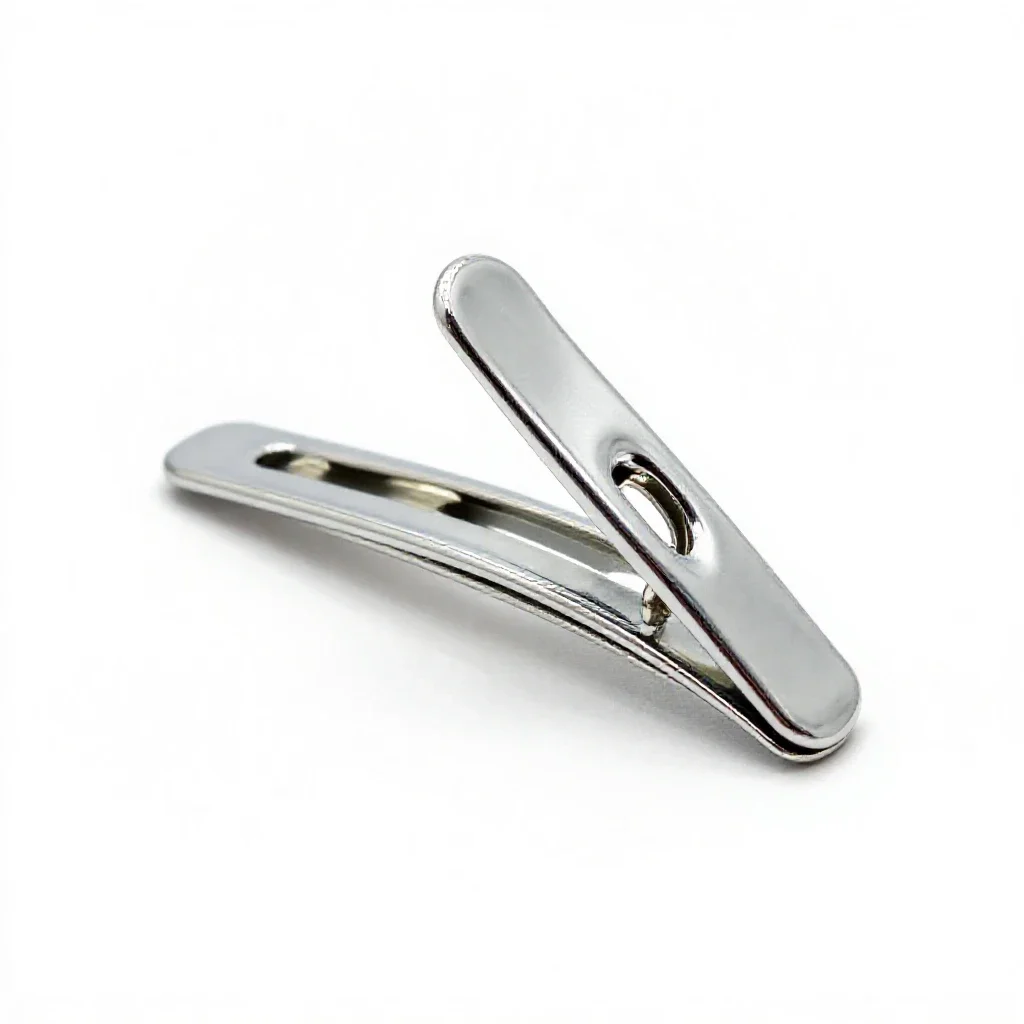 Pincurl clip isolated on a white background