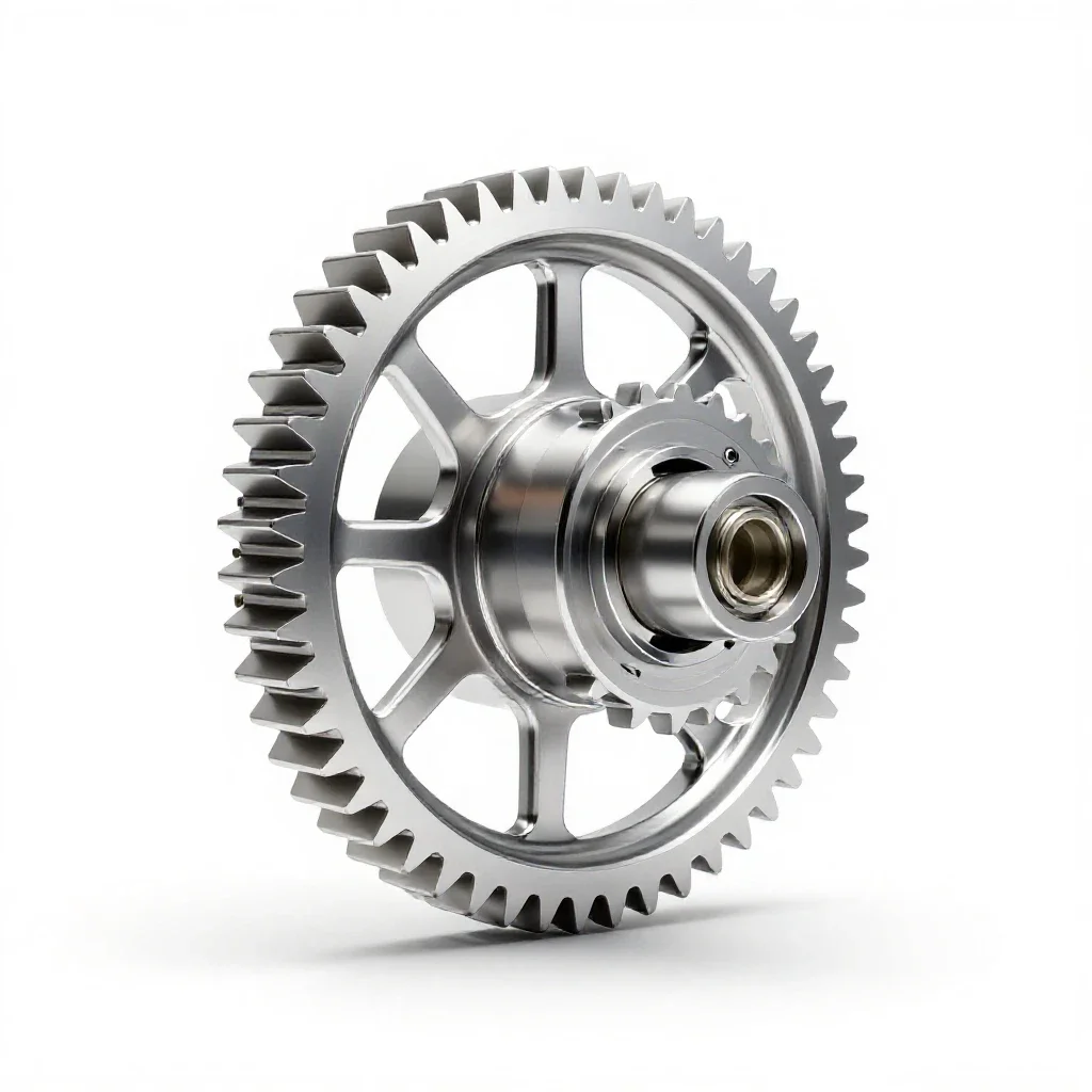 Planetary gear isolated on a white background