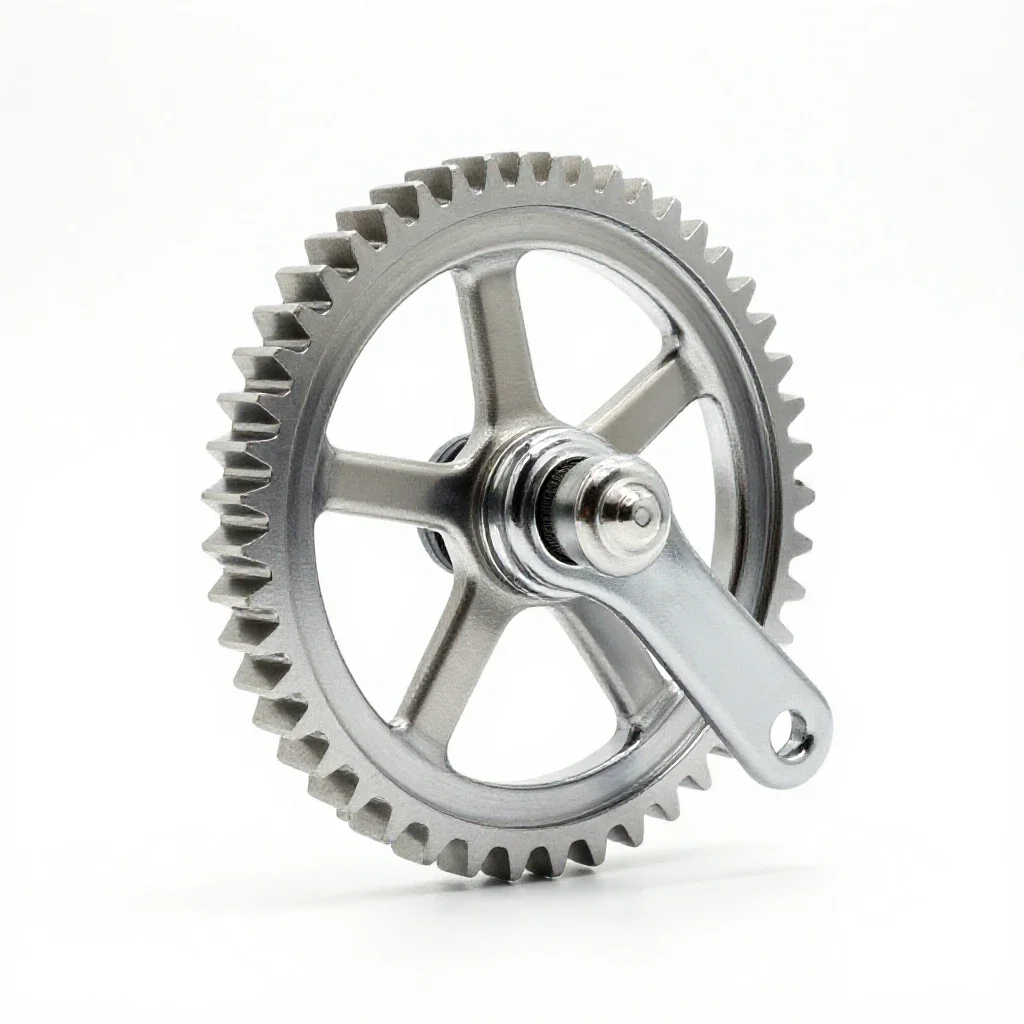 Ratchet wheel isolated on a white background