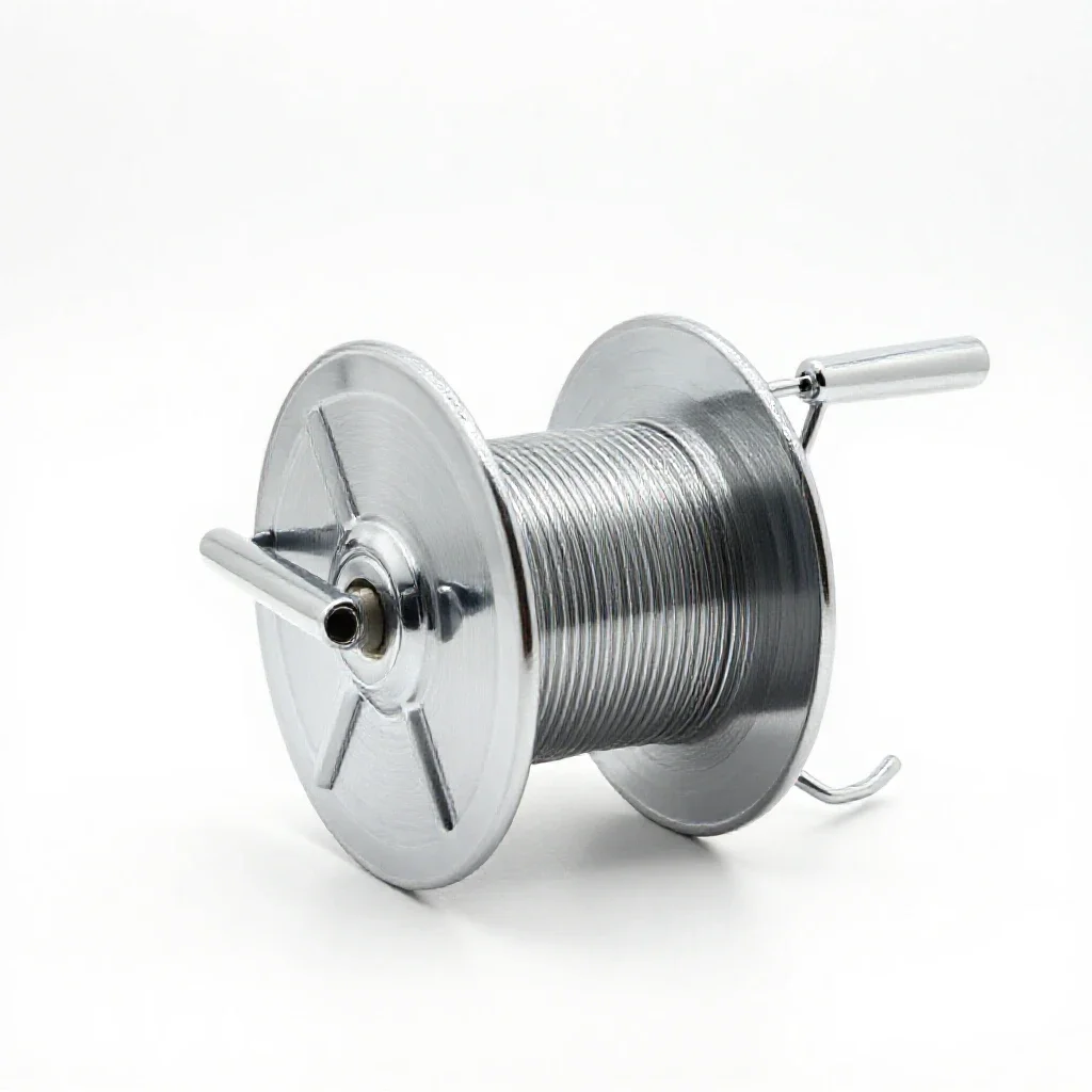 Reel isolated on a white background