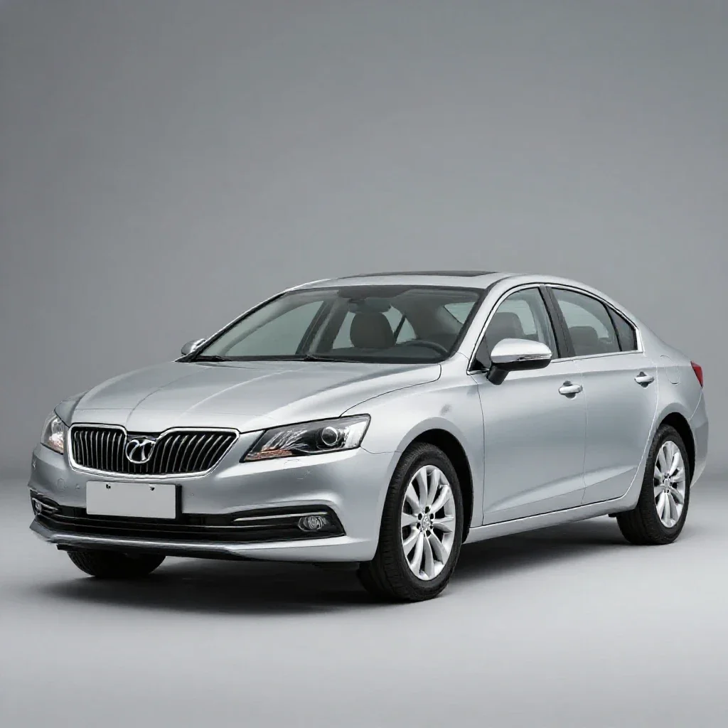 Sedan isolated on a white background
