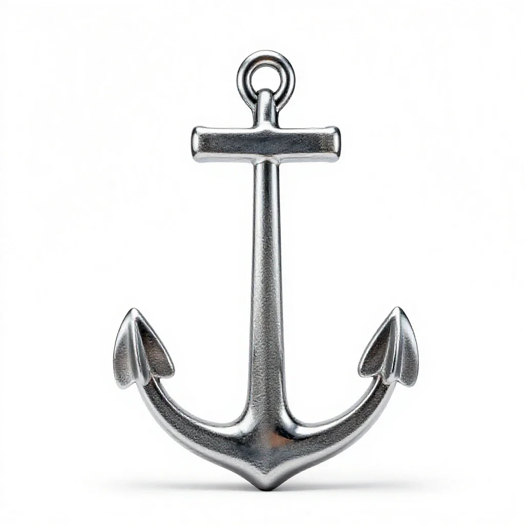 Sheet anchor isolated on a white background