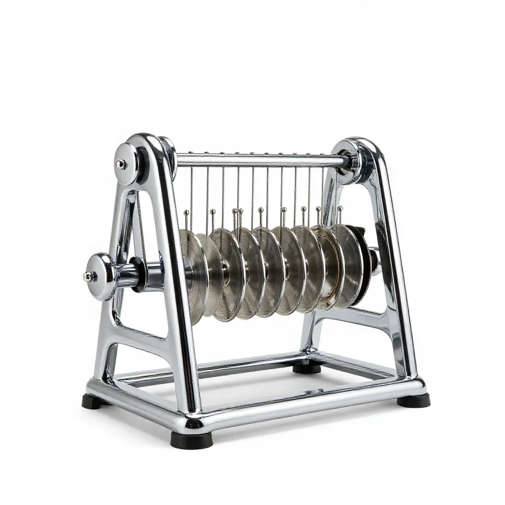 Spinning jenny isolated on a white background