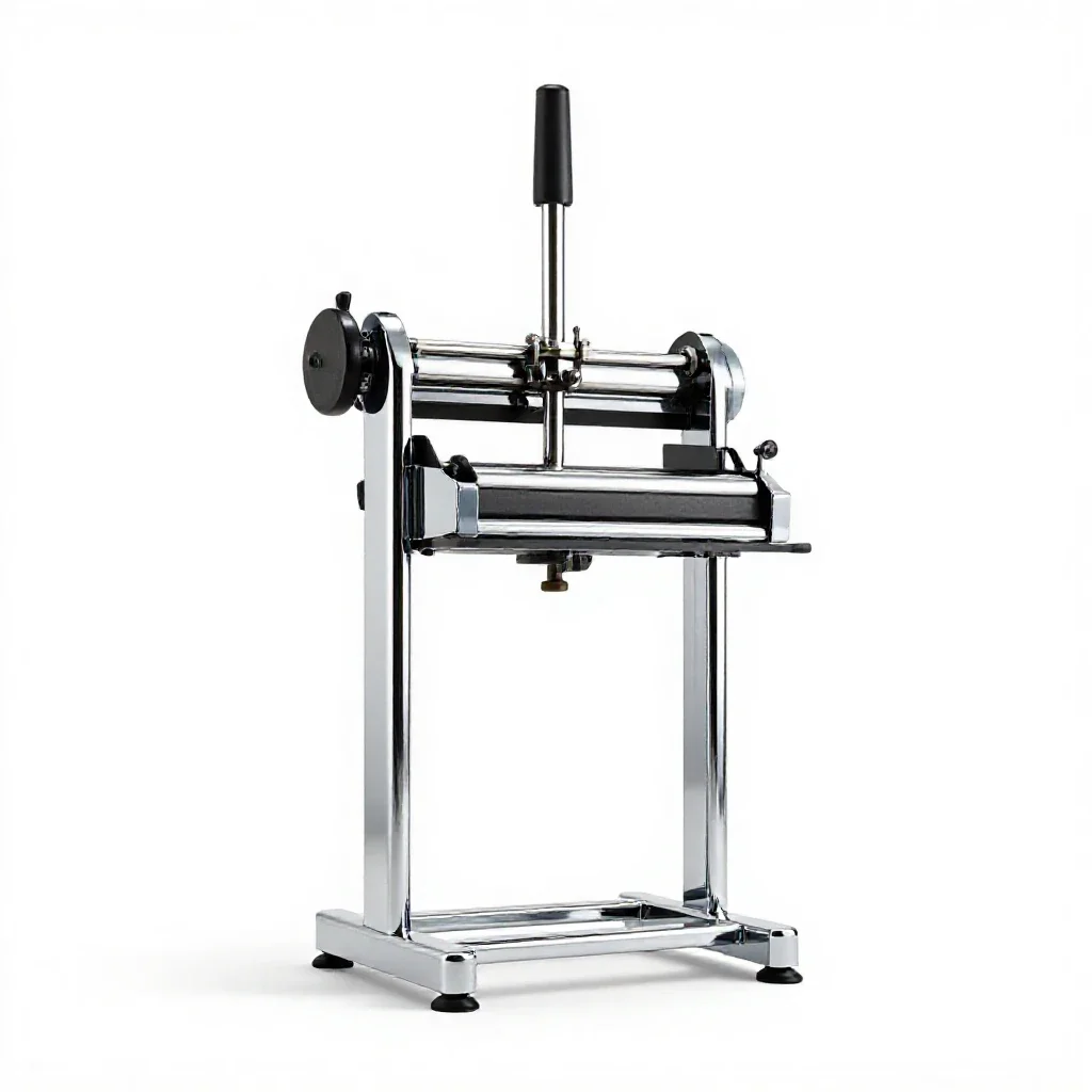 Standing press isolated on a white background