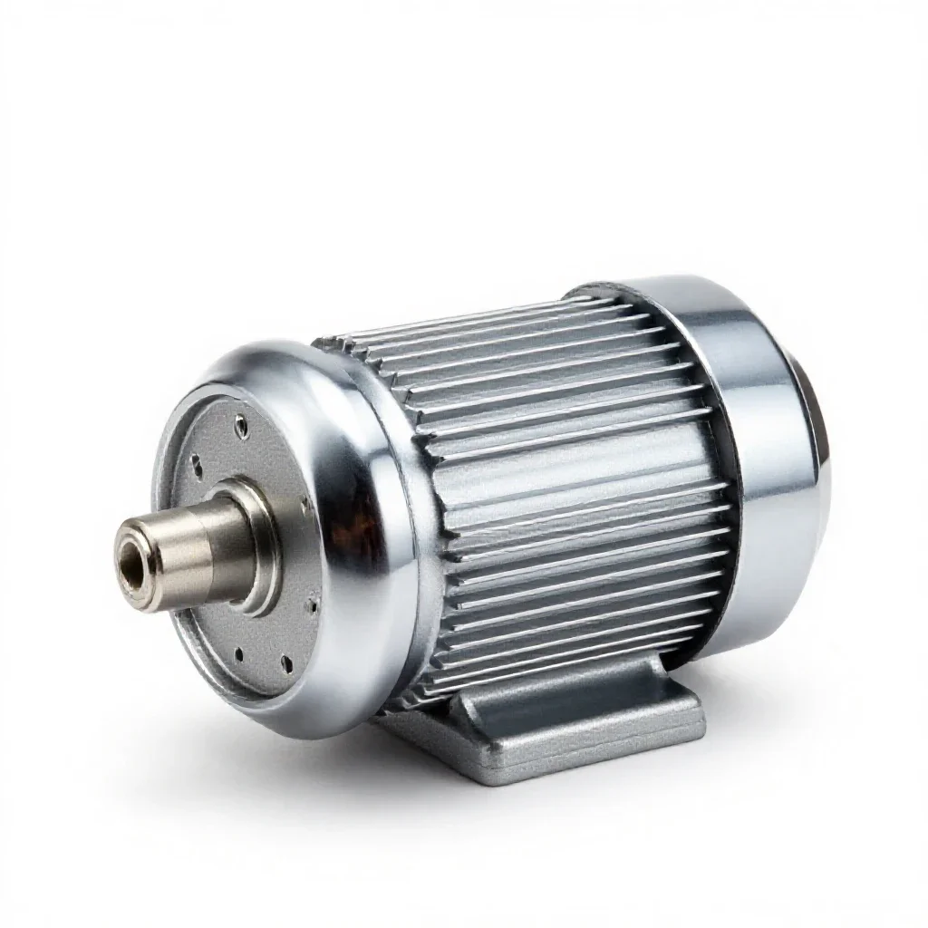 Synchronous motor isolated on a white background