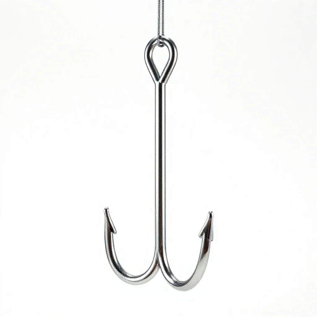 Tenterhook isolated on a white background