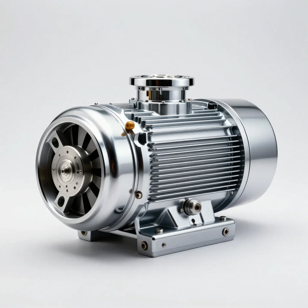 Turbogenerator isolated on a white background