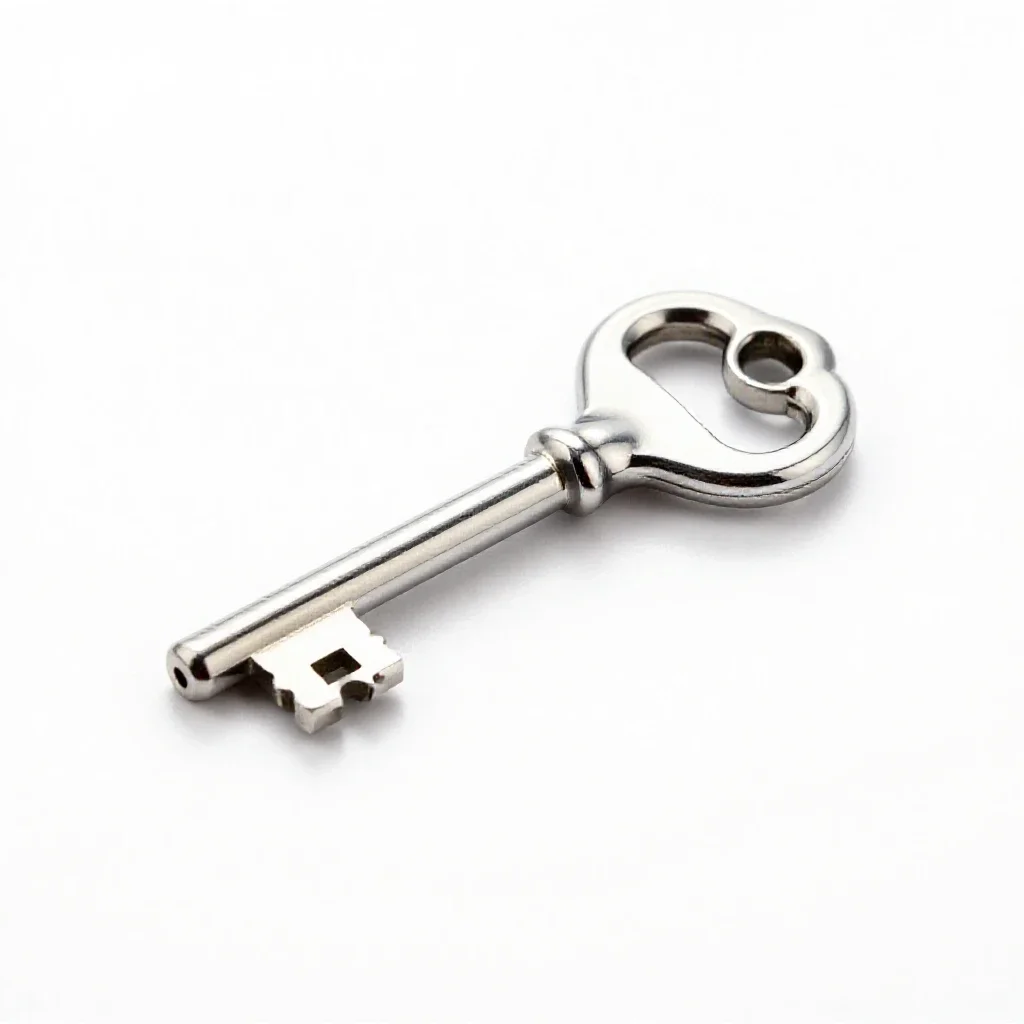 Watch key isolated on a white background