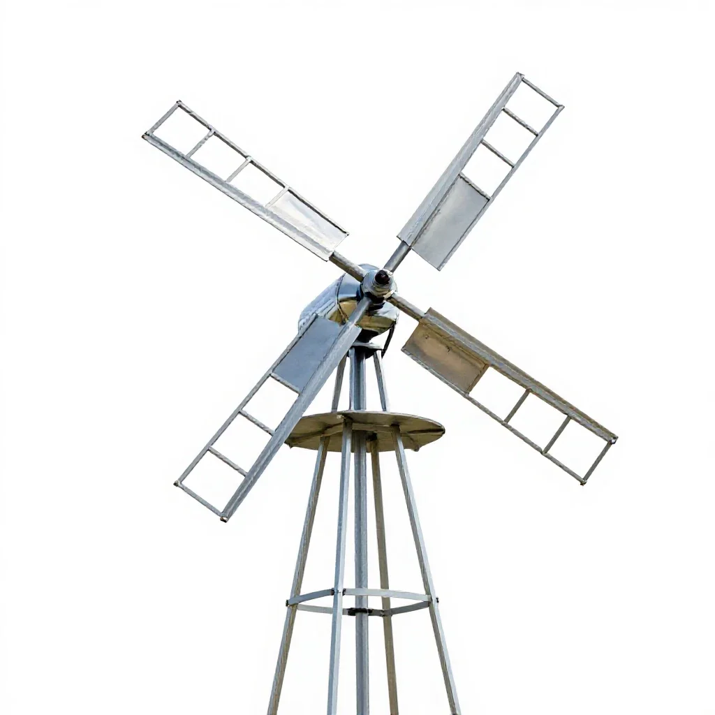 Windmill isolated on a white background