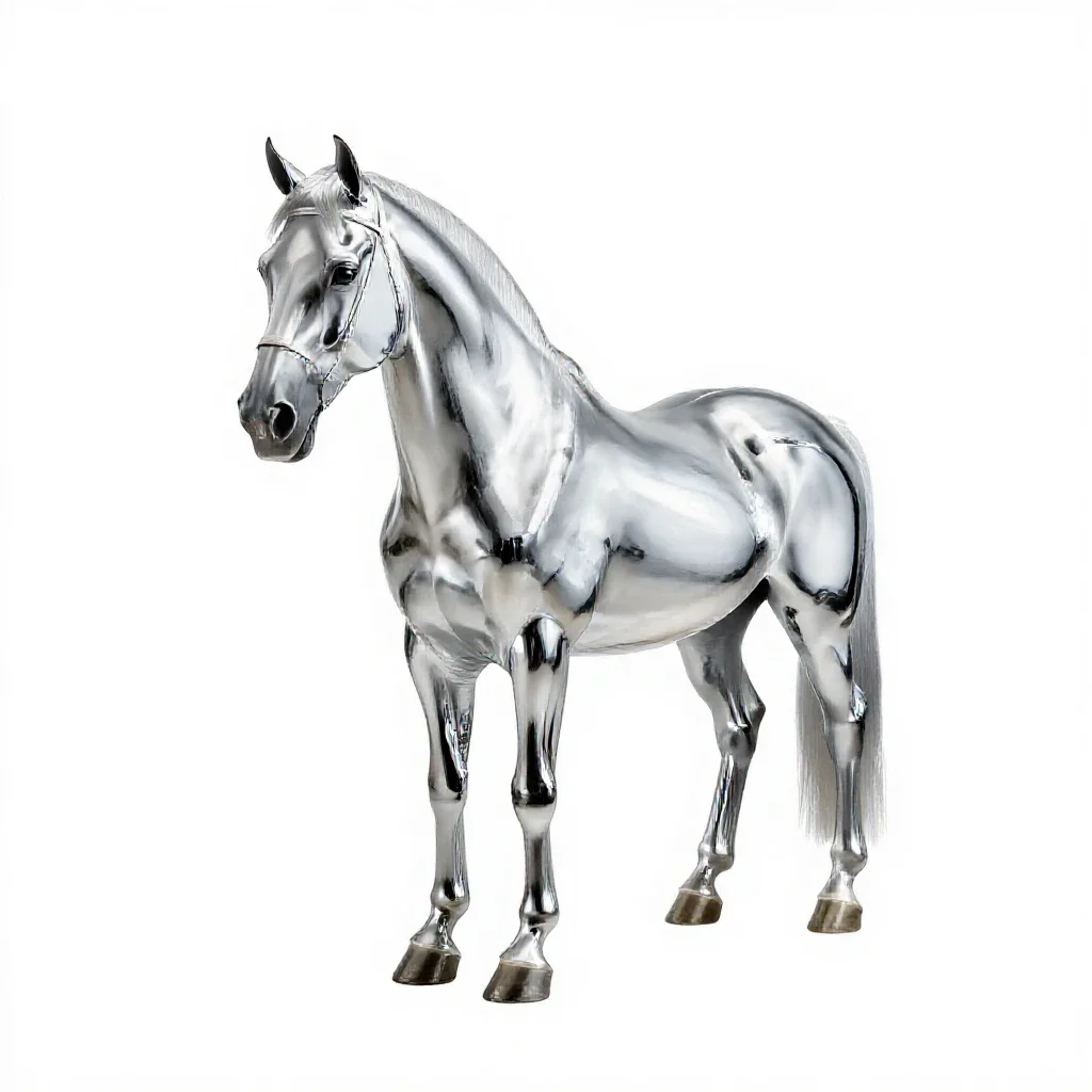 Workhorse isolated on a white background
