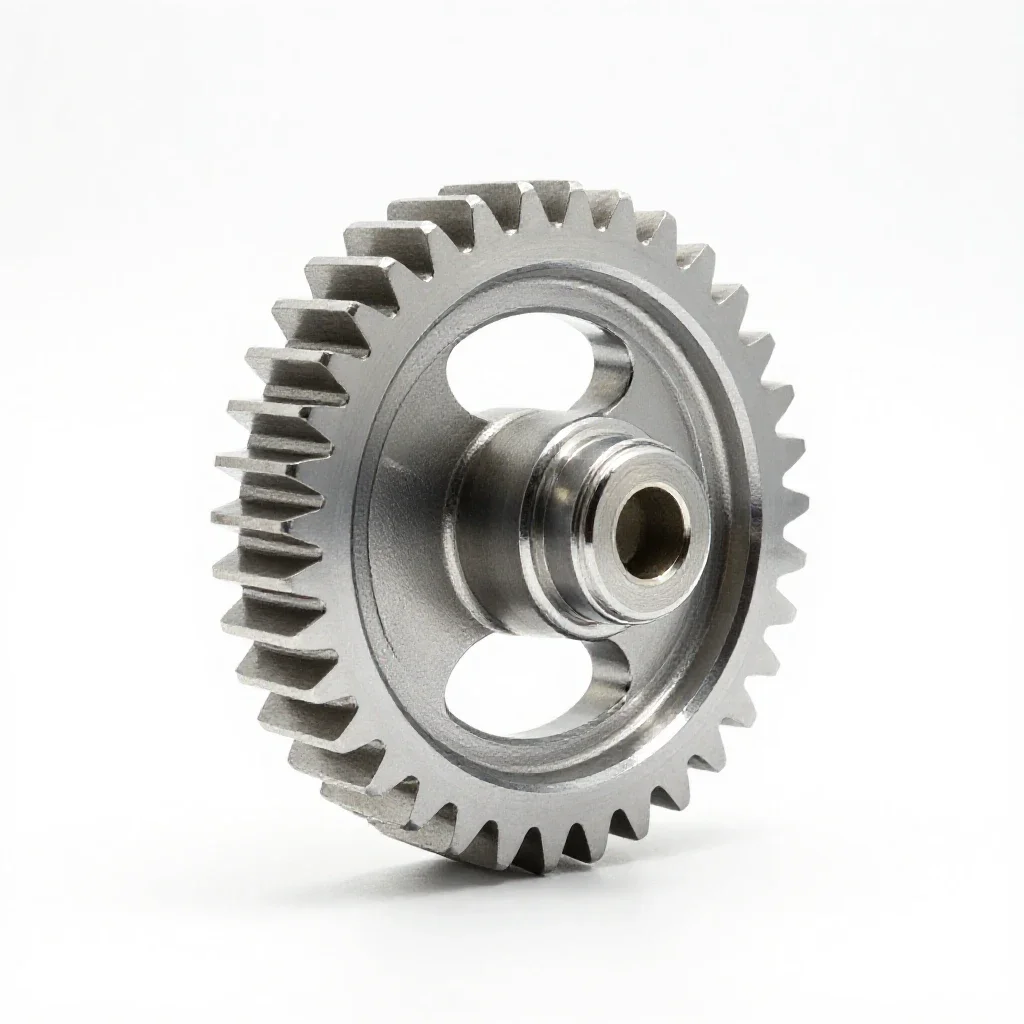 Worm gear isolated on a white background
