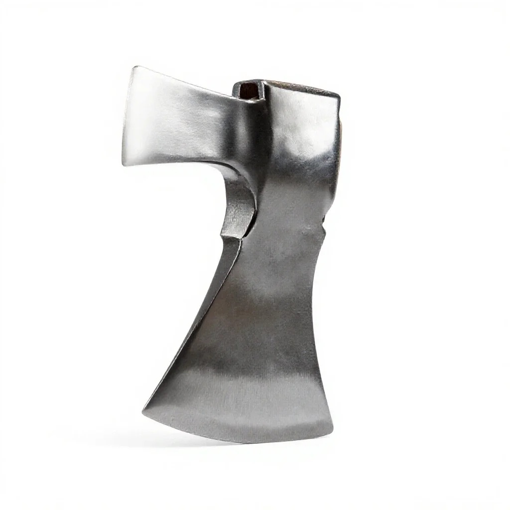 Ax head isolated on a white background