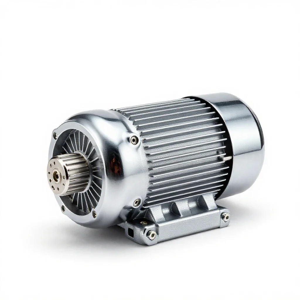 Electric motor isolated on a white background