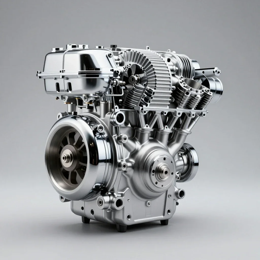 Engine isolated on a white background