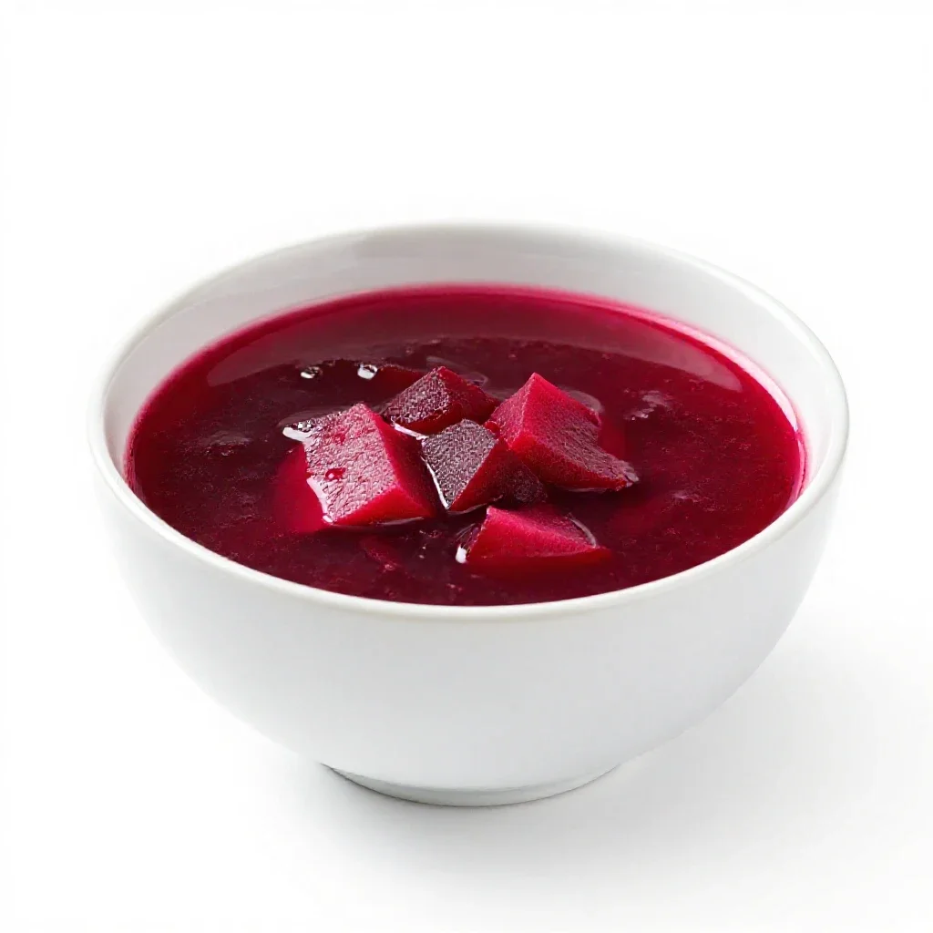 Borsch isolated on a white background