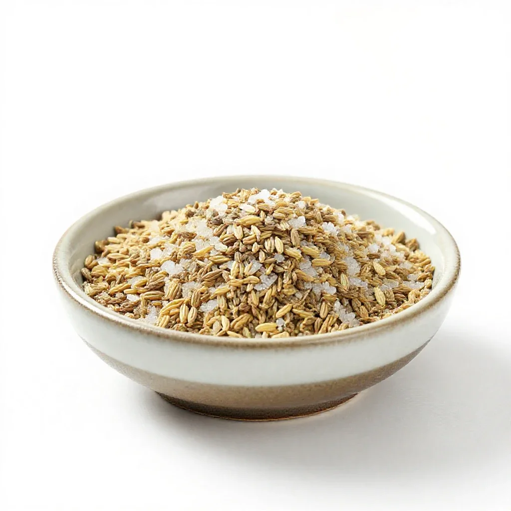 Celery salt isolated on a white background