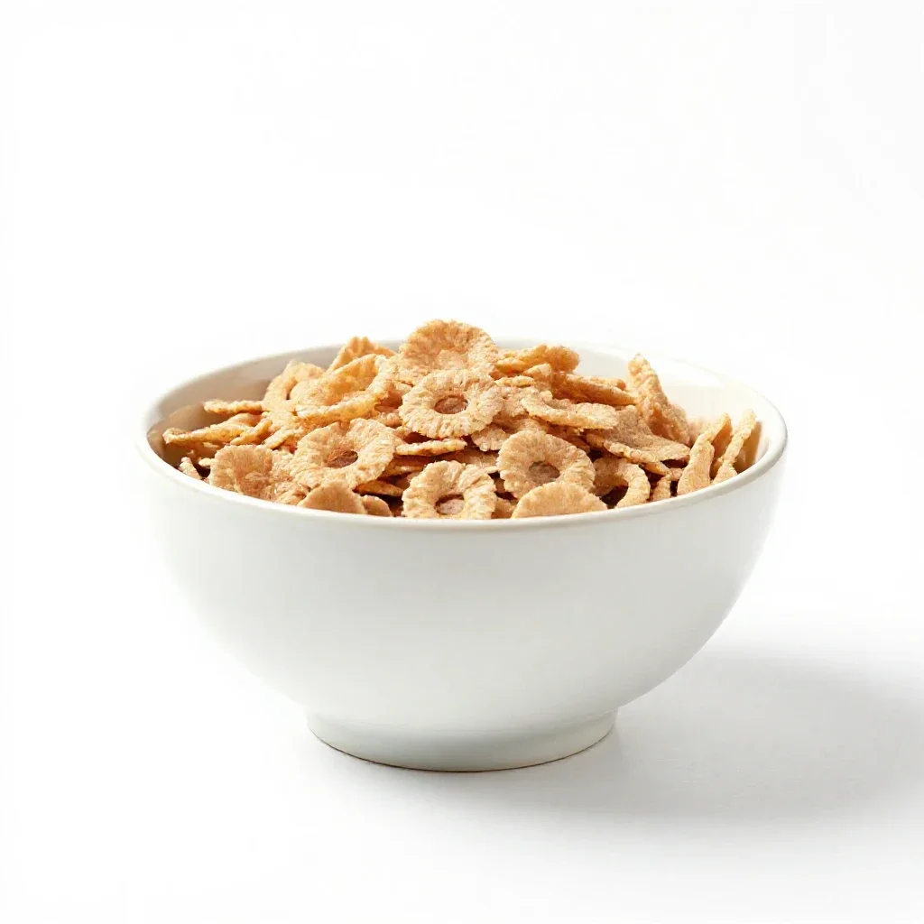 Cereal bowl isolated on a white background