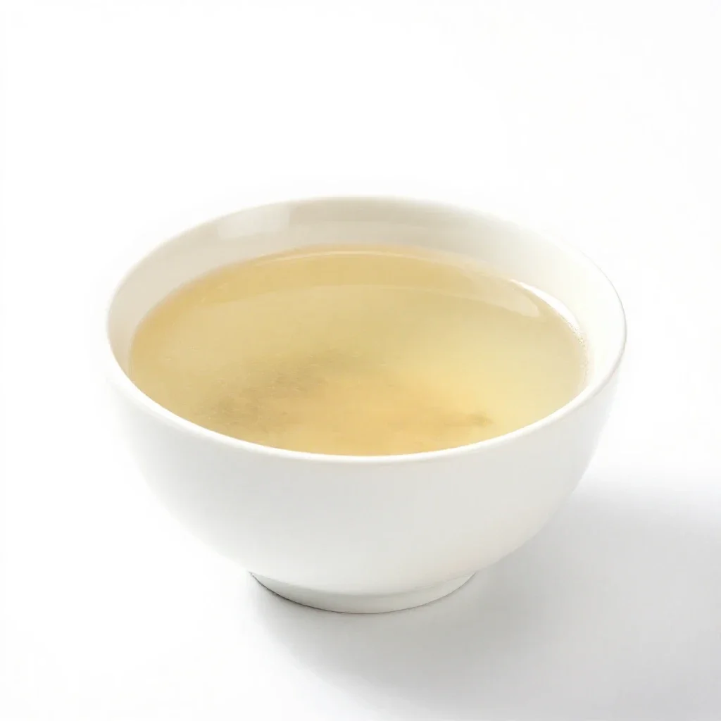 Consomme isolated on a white background