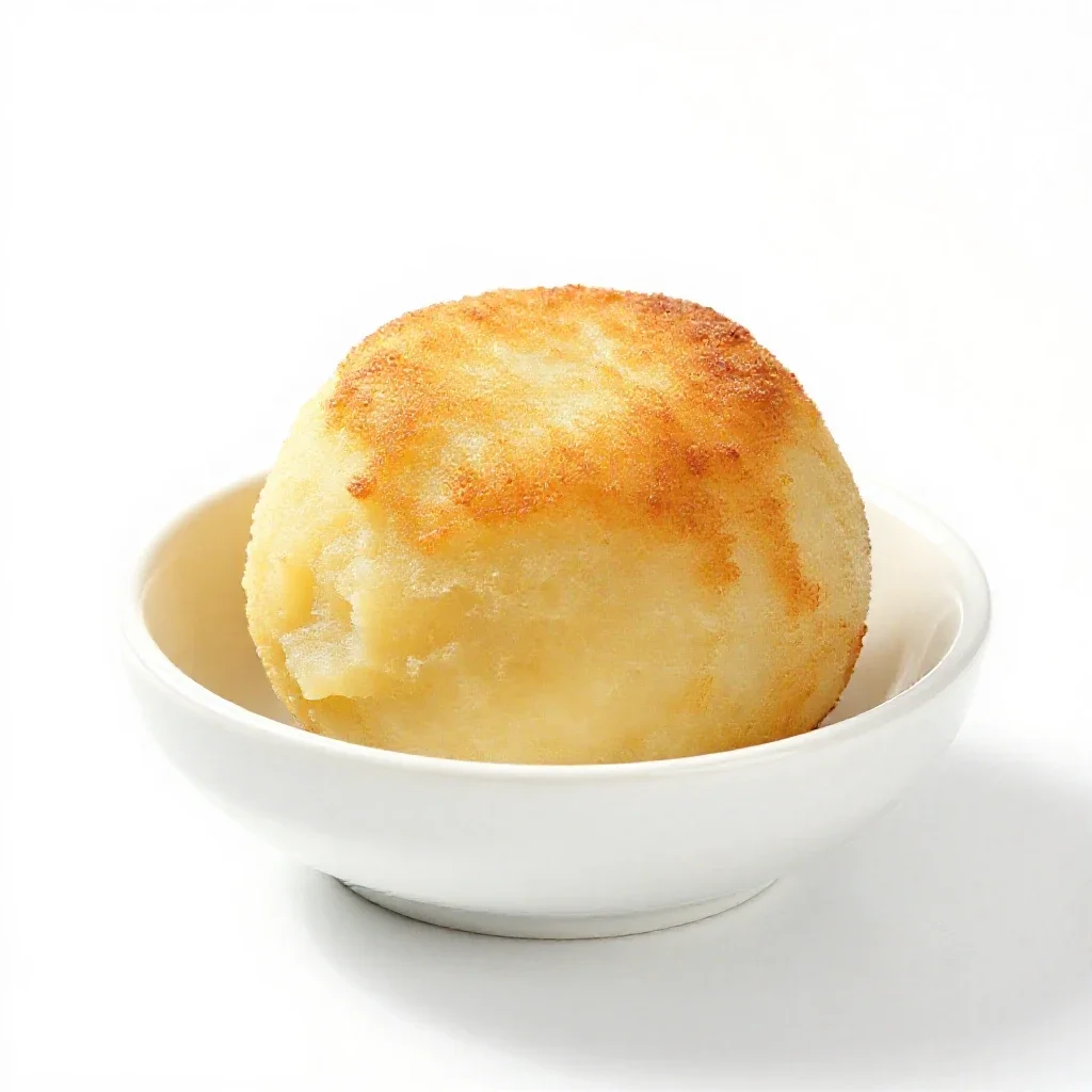 Fish cake isolated on a white background