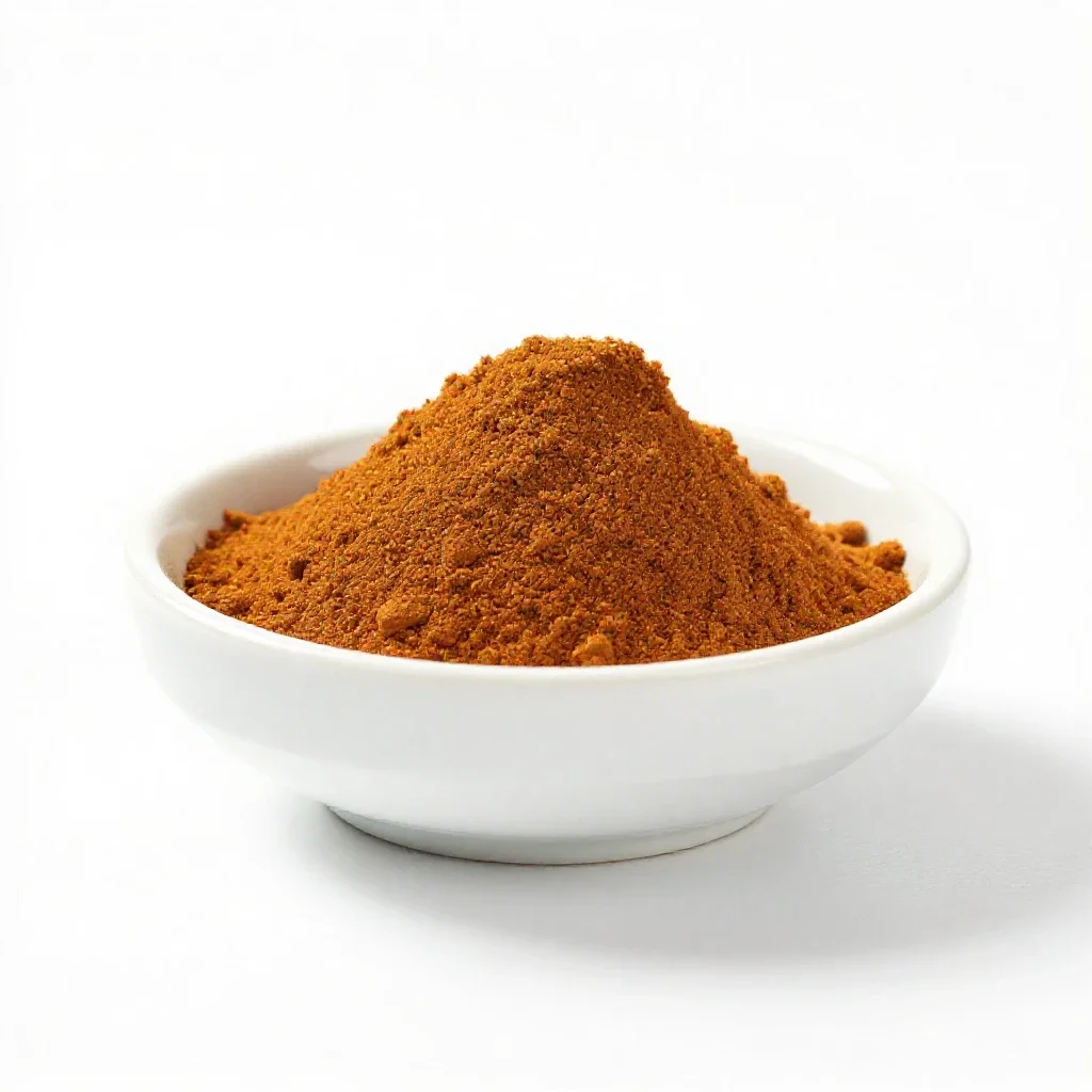 Five spice powder isolated on a white background