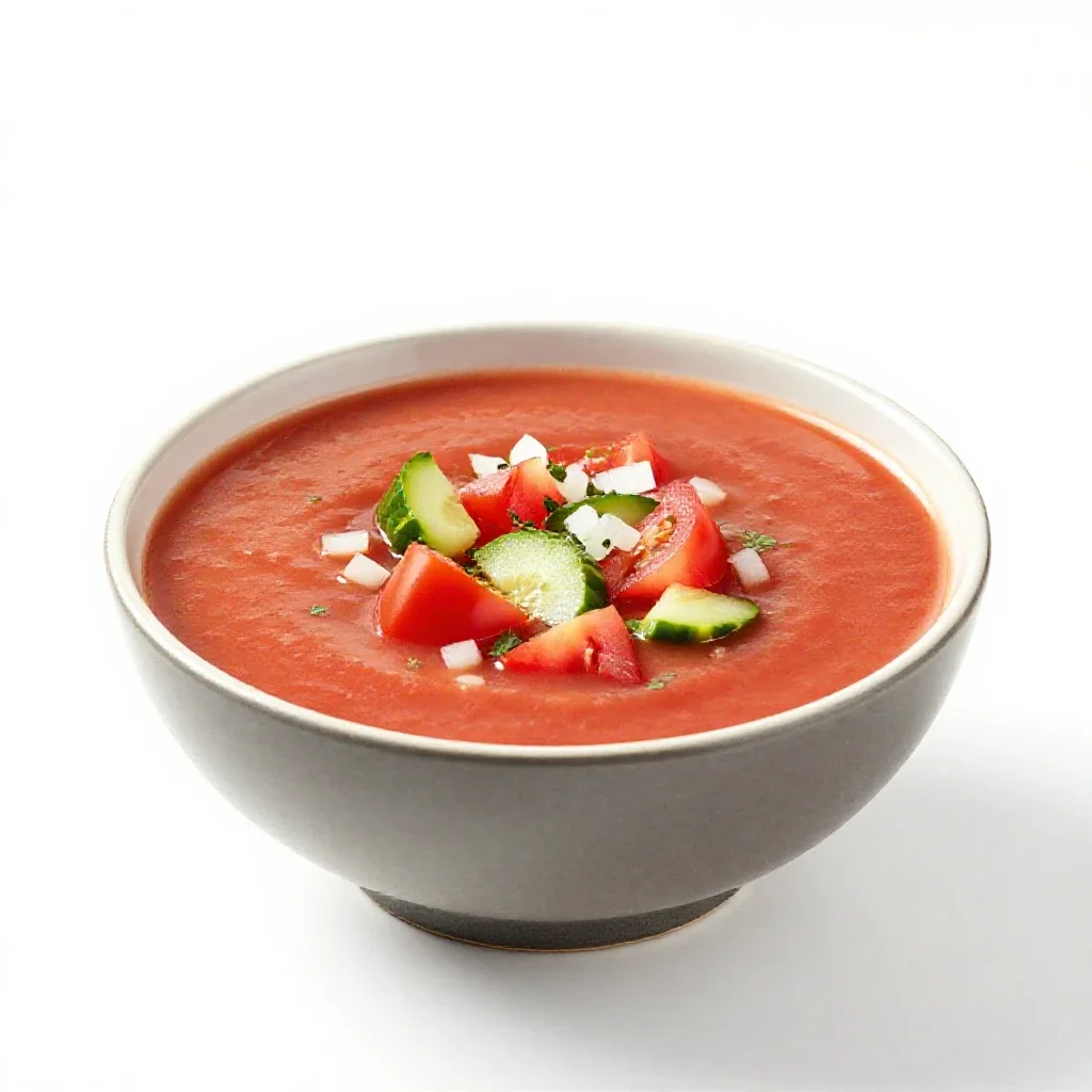 Gazpacho isolated on a white background