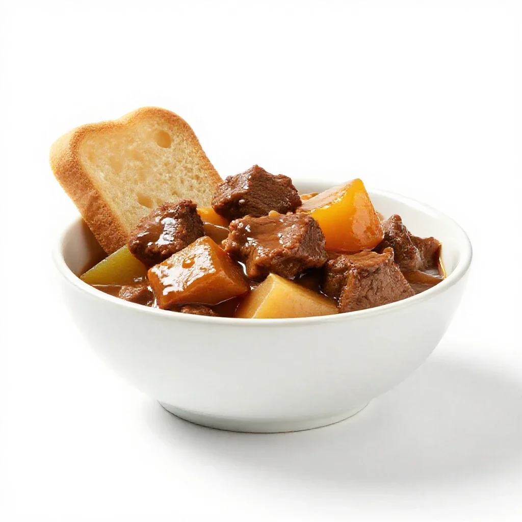 Lobscouse isolated on a white background