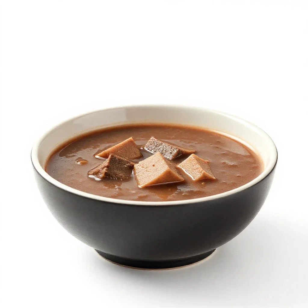 Mulligan stew isolated on a white background