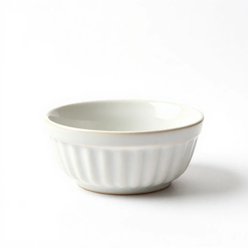 Ramekin isolated on a white background