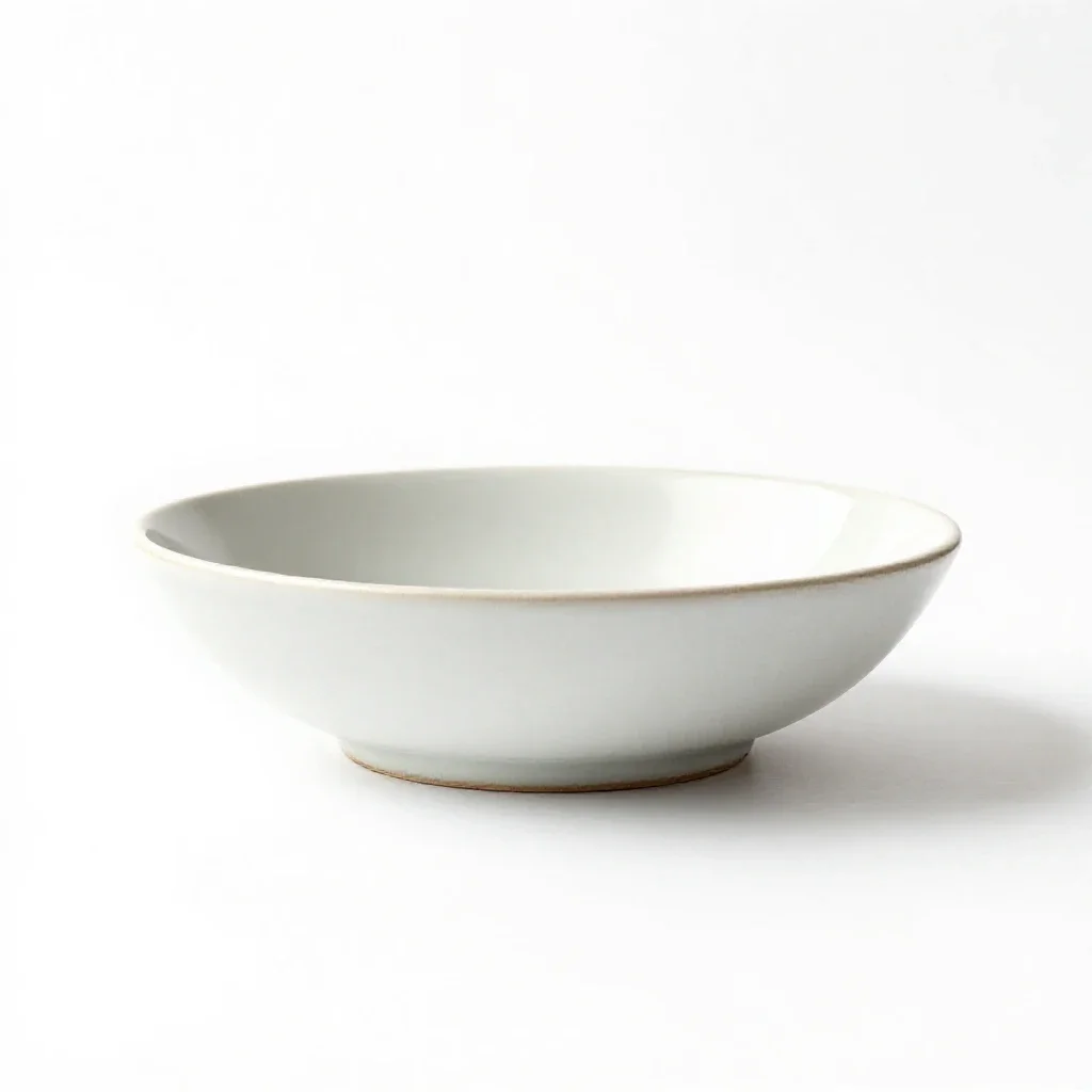 Serving dish isolated on a white background