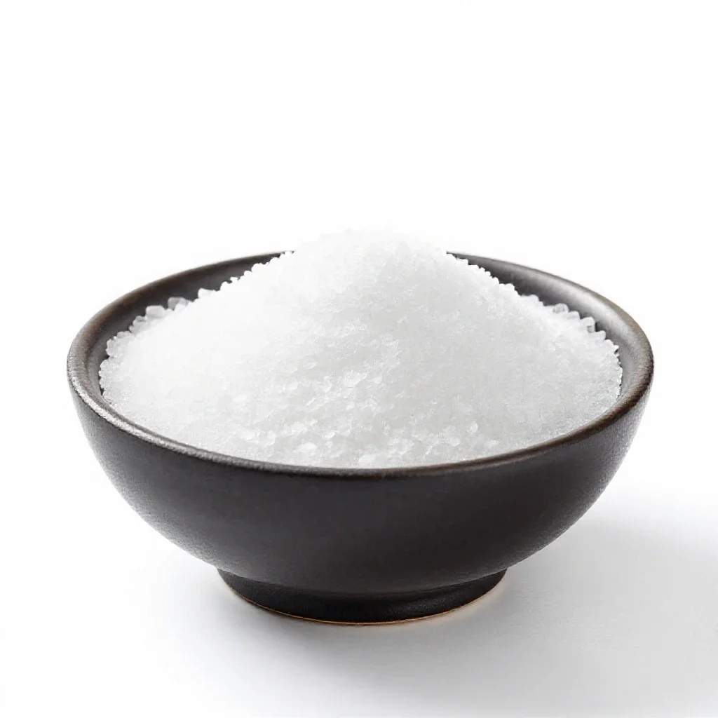 Sour salt isolated on a white background