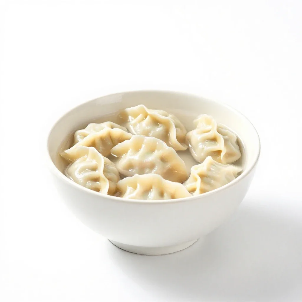 Won ton isolated on a white background