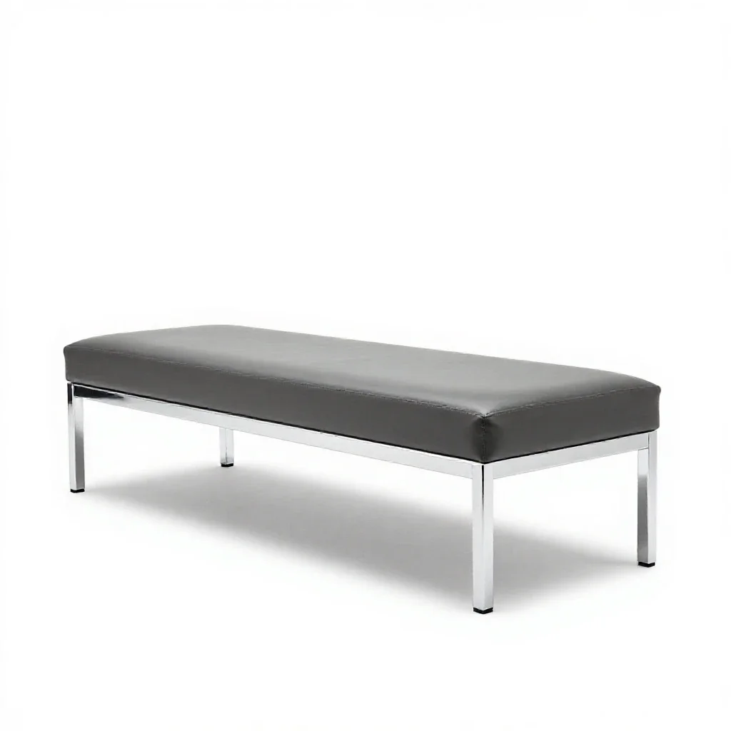 Banquette isolated on a white background