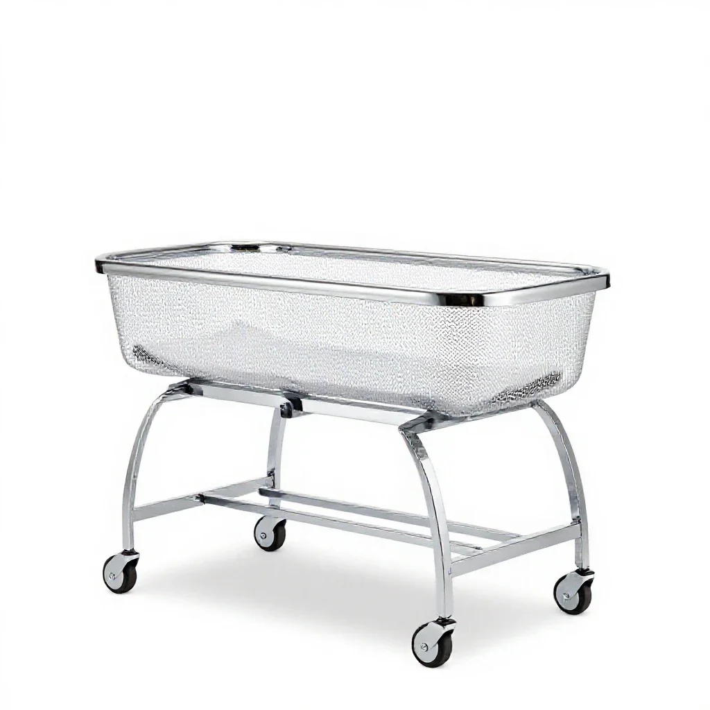 Bassinet isolated on a white background