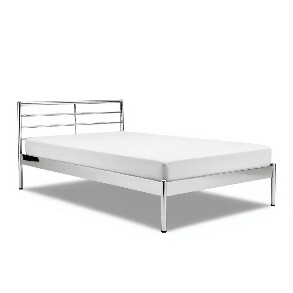 Bed isolated on a white background