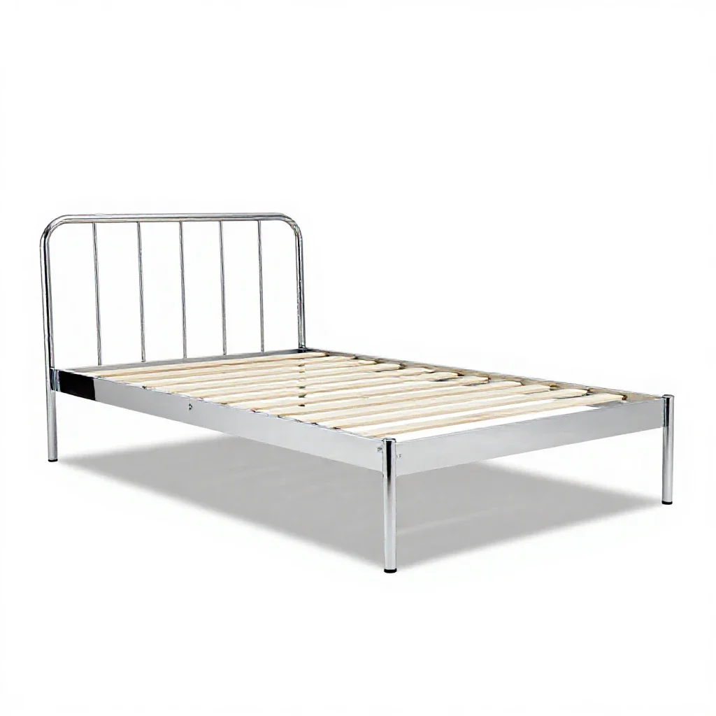 Bedstead isolated on a white background