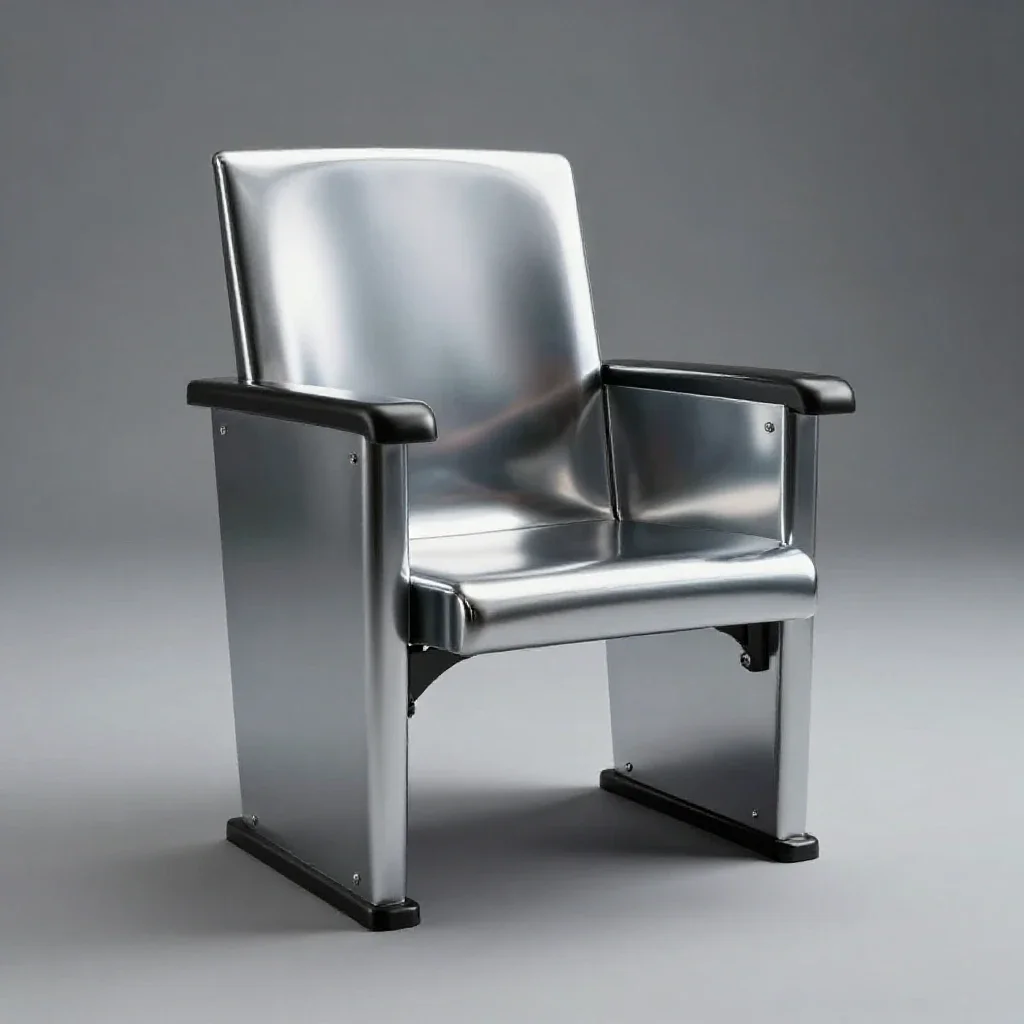 Box seat isolated on a white background