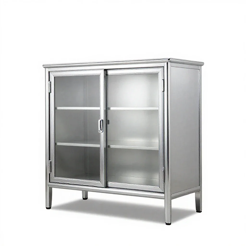 China cabinet isolated on a white background