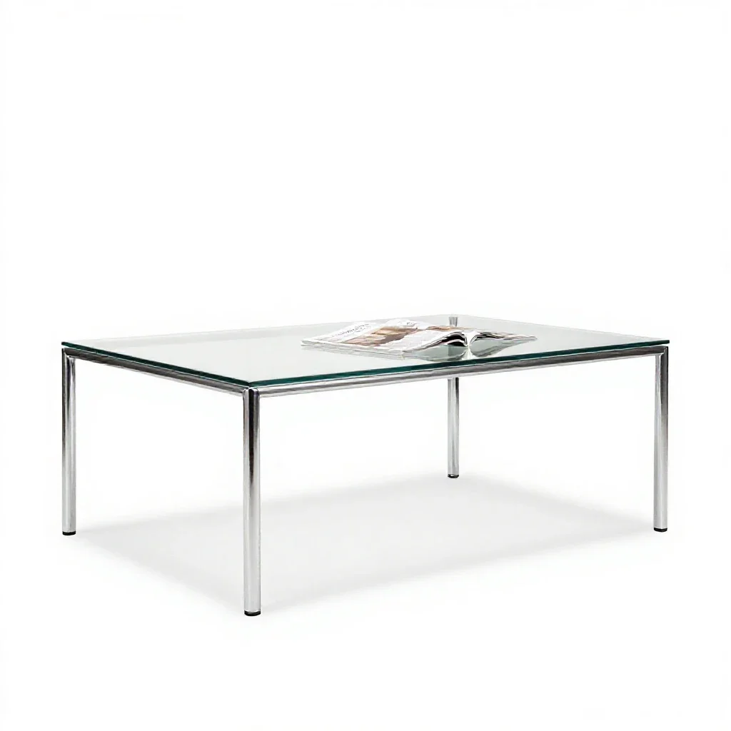 Coffee table isolated on a white background