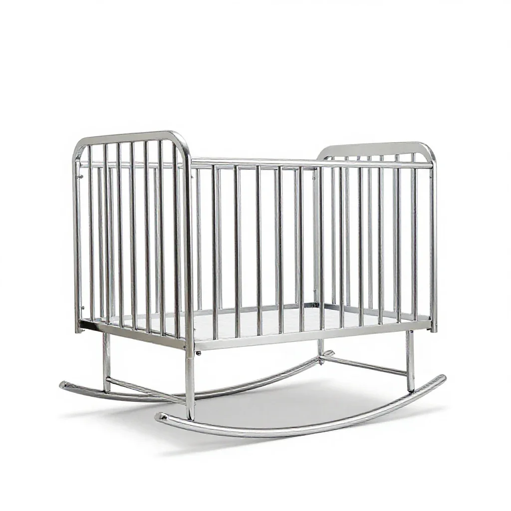 Cradle isolated on a white background