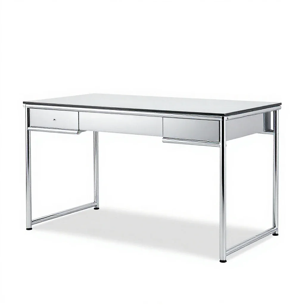 Desk isolated on a white background
