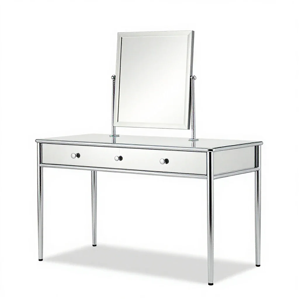 Dressing table isolated on a white background