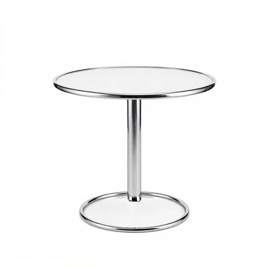 Gueridon isolated on a white background