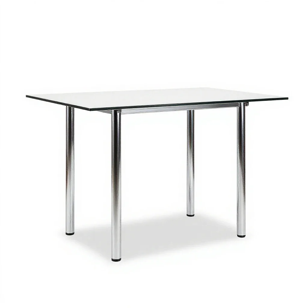High table isolated on a white background