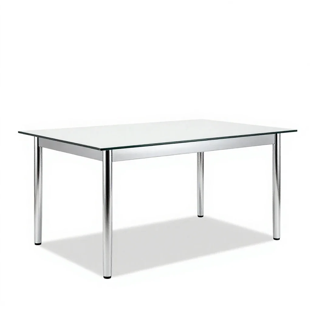 Kitchen table isolated on a white background