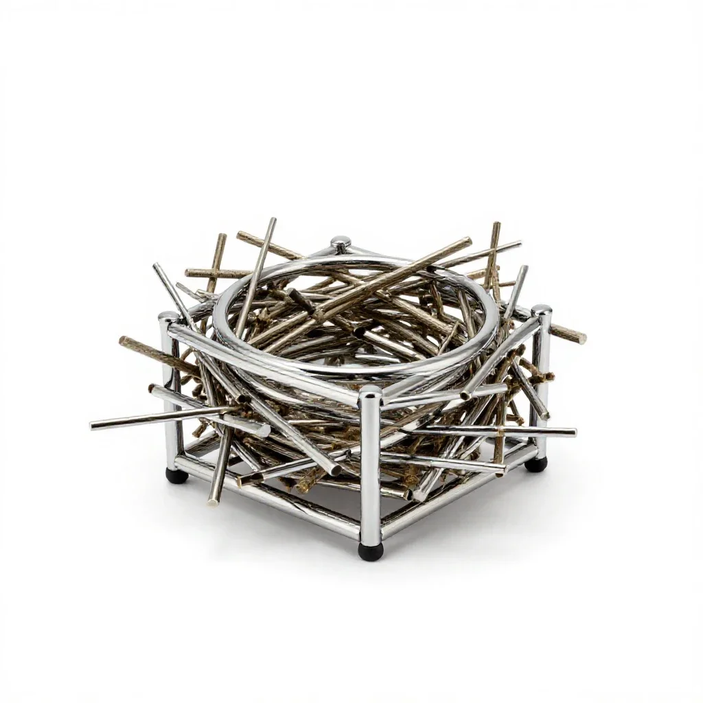 Nest isolated on a white background