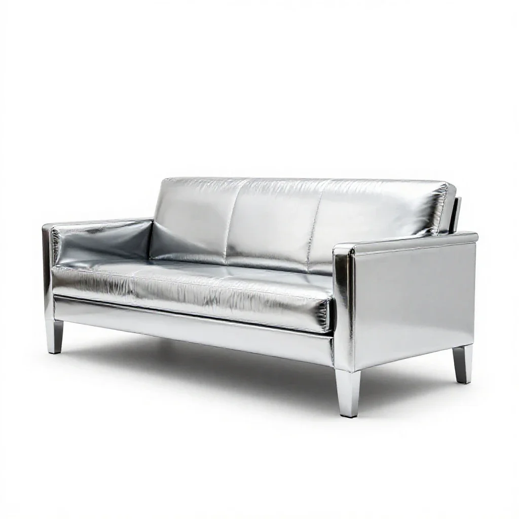 Settee isolated on a white background